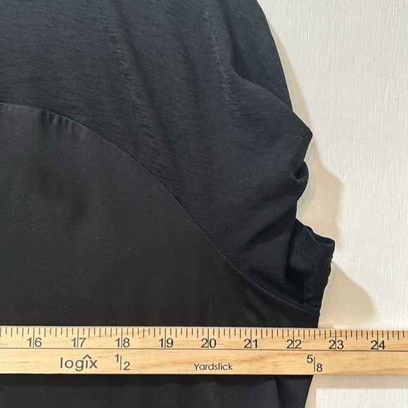 AVIA WOMENS TOP ACTIVARE LIGHTWEIGHT SHIRT BLACK SZ XL - Picture 8 of 10